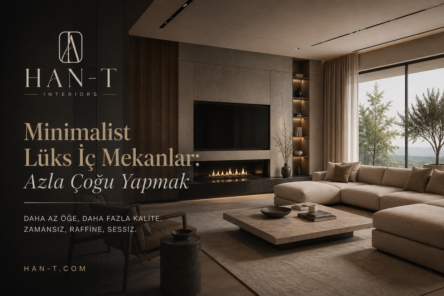 Minimalist Lüks İç Mekanlar - HAN-T