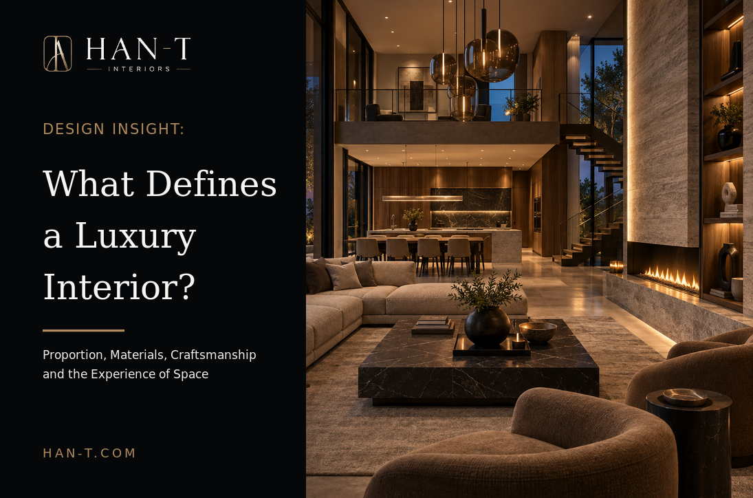 What Defines a Luxury Interior